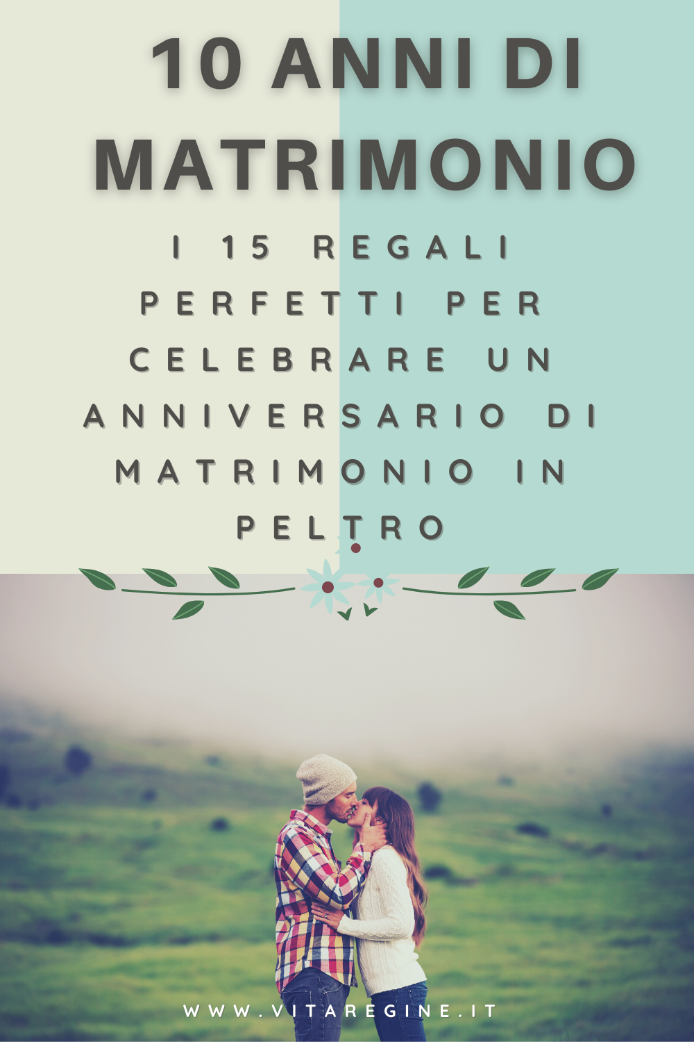 Dieci anni perfetti 10° anniversario rustico metallo cuore decorazione – autoportante alluminio & legno decorazione (hssperf-10