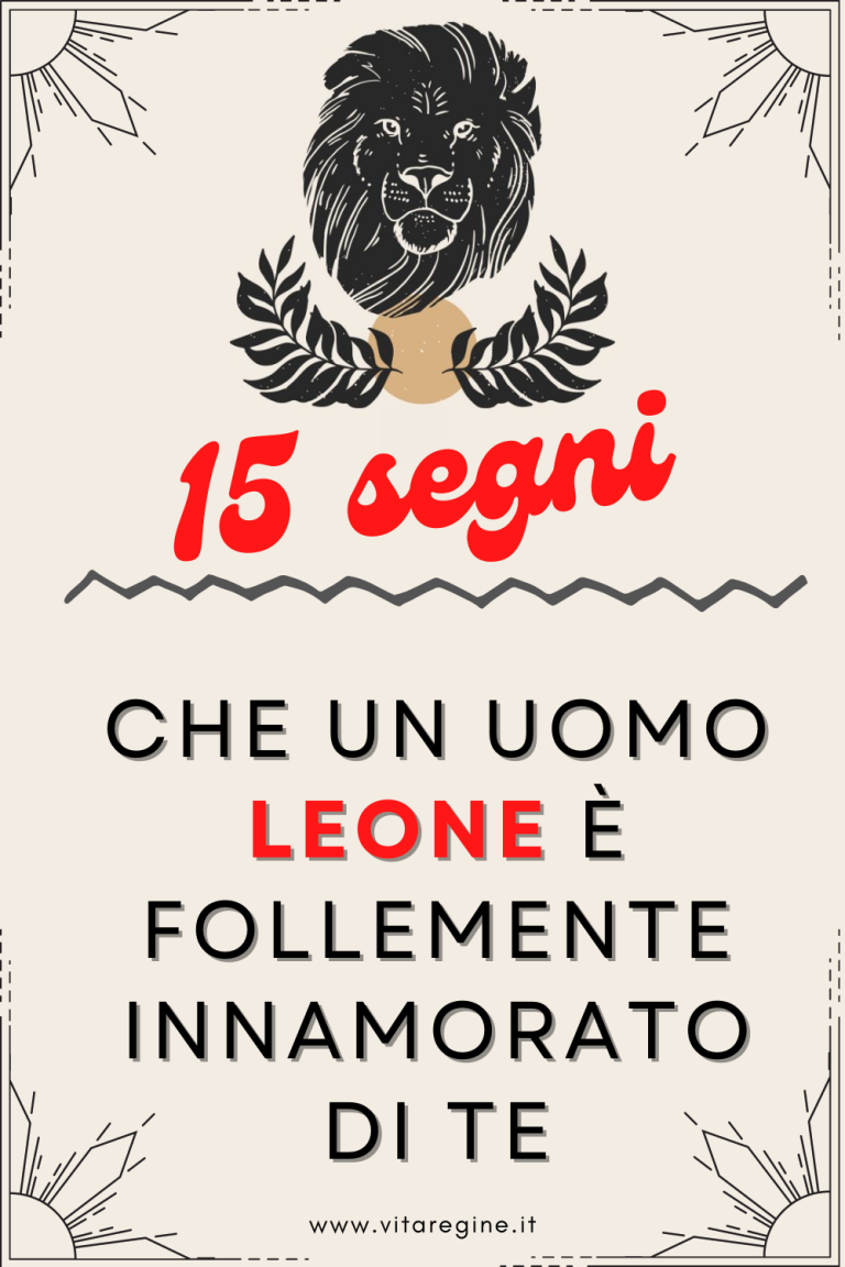15 segni che un uomo Leone è follemente innamorato di te La Vita Delle Regine 15 segni che un uomo Leone è follemente innamorato di te La Vita Delle Regine