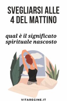 Svegliarsi alle 4 del mattino: qual è il significato spirituale