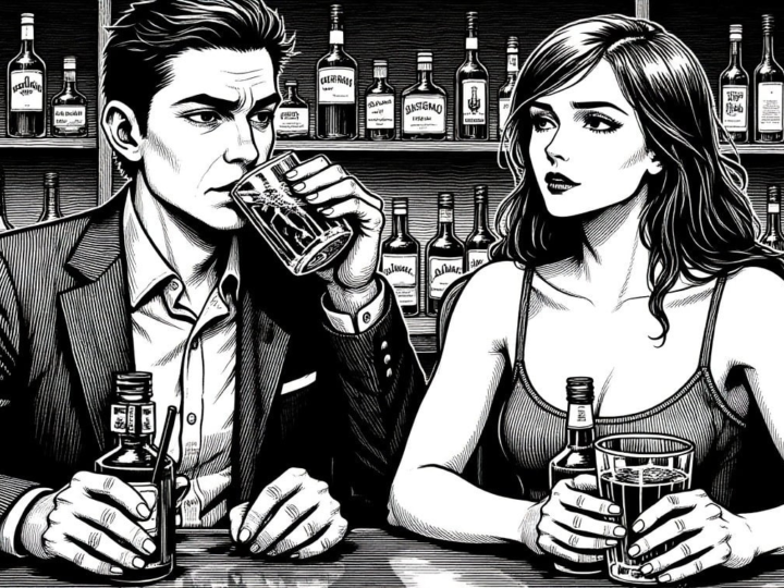 Su sufrimiento, tu cruz: cuando el narcisista se hunde en el alcohol.